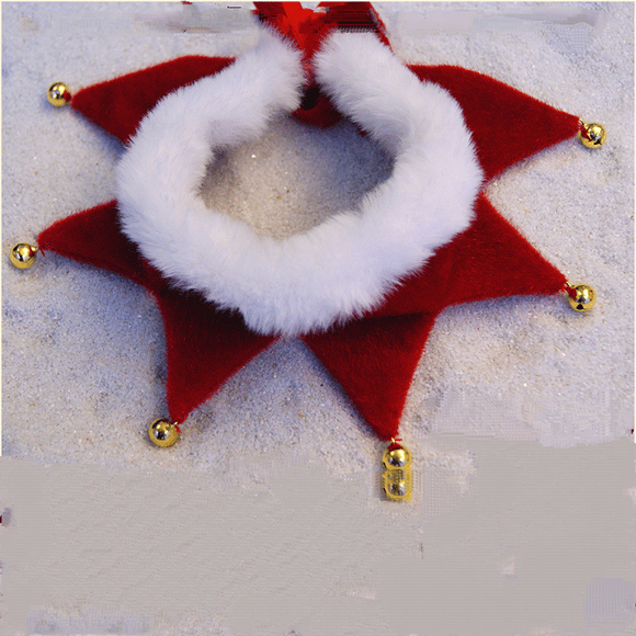 Christmas Dog Bandana Christmas Dog Accessories Scarf Bib Cat Collar Pet Christmas L