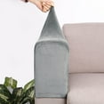 thumbnail image 3 of Sofa Covers for Armchair Furniture Slipcovers Armrest Protector 2-Piece Set Stylish Soft Fabric Slipcovers for Recliner Seating 2PCS, 3 of 6