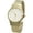 Gold, variant on Blekon Collections Women's 30mm Case Horizontal Pattern Cuff Bangle Watch