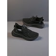 thumbnail image 4 of Women's Casual Lace-Up Slip-On Sneakers Solid Color Wear-Resistant Insole Indoor Outdoor Sports Hiking Shoes Autumn Winter 2026, 4 of 5