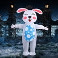 thumbnail image 4 of Decoración inflable de Pascua, huevo que soporta el conejito impermeable para la fiesta de cosplay, 4 of 7