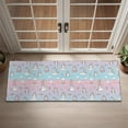 thumbnail image 2 of Cartoon Unicorn Rainbow Cloud Balloon Pattern Door Rugs,Washable Non Slip Door Mats Indoor,Decorative Door Mats,Entry Mat Indoor for Entrance,Bedroom,Kitchen,Bathroom,16"x47", 2 of 6