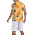 thumbnail image 2 of Sikiie Love Carrot Basketball Jersey Reversible Men's Mesh Athletic Sports Shirts Training Practice S-4XLSmall, 2 of 6