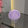 thumbnail image 4 of 2-in-1 Kitchen Colander Set with Bowl Strainer, Fruit & Vegetable Washing Basket, Dual Layer Drain Basin for Pasta, Salad, and More (Purple), 4 of 6