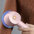 thumbnail image 3 of Hgallory Electric Lint Remover for Clothes Furniture Blanket, Portable Household Fabric Lint Ball Remover Sweater Shaver for Fuzz Pill Lint Ball, USB Rechargeable, Good Gifts, 1PC, Pink, 3 of 9
