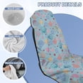 thumbnail image 6 of XYZCANDO Colorful Shells Car Seat Cover Towel Non Slip Backing Sweatproof Cushion Protector Removable Automotive Accessories with Storage Bag Universal Fit for Cars SUV Sedans, 6 of 7