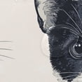 thumbnail image 4 of Cow Cat Faces Cute Shower Curtains with 12 Hooks Waterproof Bathroom Decor 66" x 72", 4 of 6