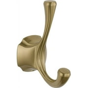 Delta Addison Double Robe Hook, Champagne Bronze