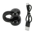 thumbnail image 1 of Auriculares Bluetooth con Clip, elegantes Mini estéreo HiFi con cancelación de ruido, auriculares abiertos con Clip para llamadas deportivas y música, color negro, 1 of 1