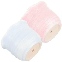 Worgeous  2 Pcs Ceramic Flowerpot Succulent Planters Pots for Plants Office