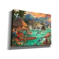 thumbnail image 2 of Epic Graffiti 'Island Life' by Chuck Pinson, Canvas Wall Art, 34"x26", 2 of 2