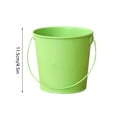 thumbnail image 2 of Small Metal Bucket With Handle – Pail For Home Garden And Crafts College under Bed Storage Moving Bags for Clothes Zipper Bags for Clothes Sheet Set Storage Bags Cloth Storage Containers with Lids, 2 of 3