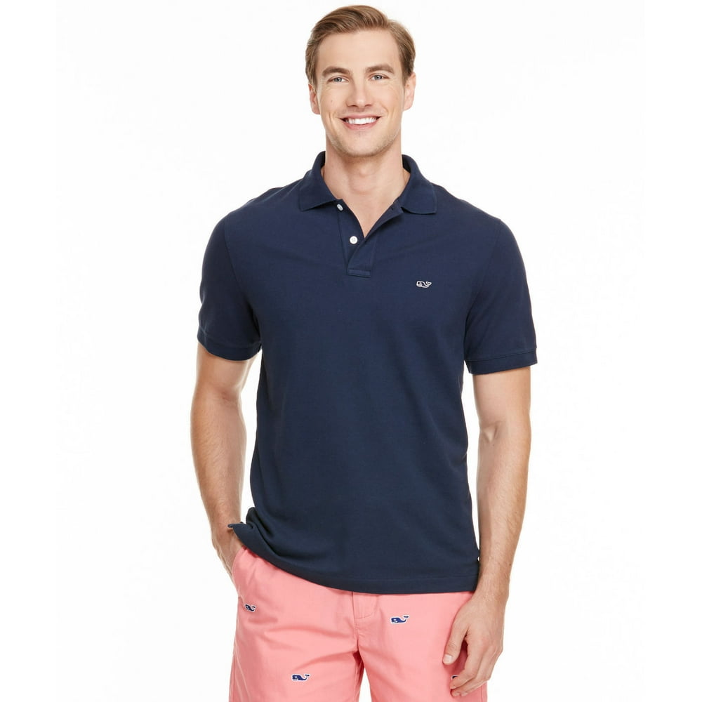 Vineyard Vines vineyard vines mens slim fit pique polo in vineyard