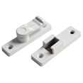 thumbnail image 3 of SPRING Door Lock Bolt Sliding 5 Color Option Accessories Door Buckle Replacement Zinc Alloy Complicated Procedures Sliding white, 3 of 9