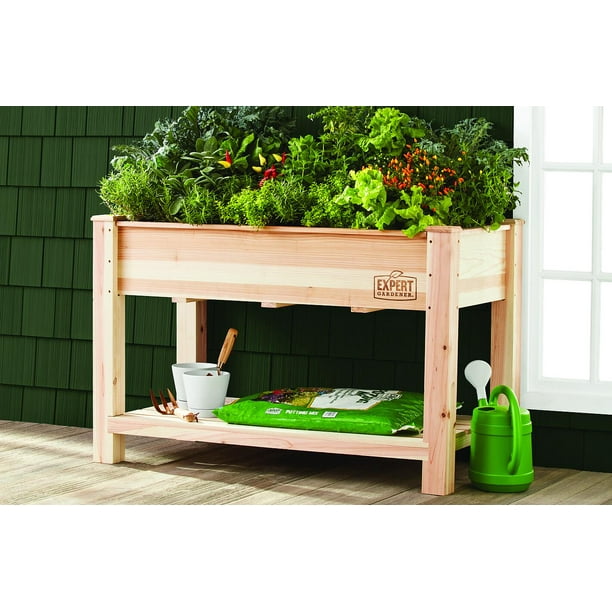 expert gardener ground level garden bed