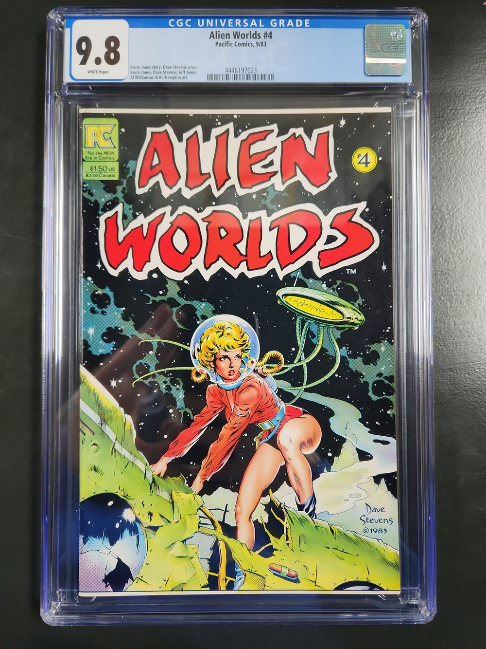 Alien Worlds #4 - CGC 9.8 Comic Book - Walmart.com