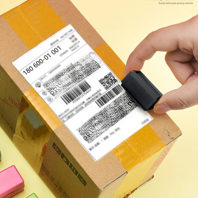 Sceau Confidentiel Informations Personnelles Confidentialité Rouleau de Modification de Code Aléatoire Applicateur de Sceau Photosensible 2ml Artisanat pour Filles de 8 Ans - Arts et Artisanat pour Enfants de 8 Ans - Organisateurs et Rangement d'Artisanat
