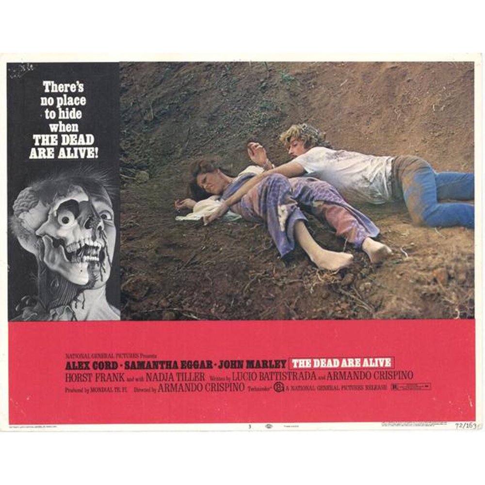 The Dead Are Alive movie POSTER (Style C) (11" x 14") (1972