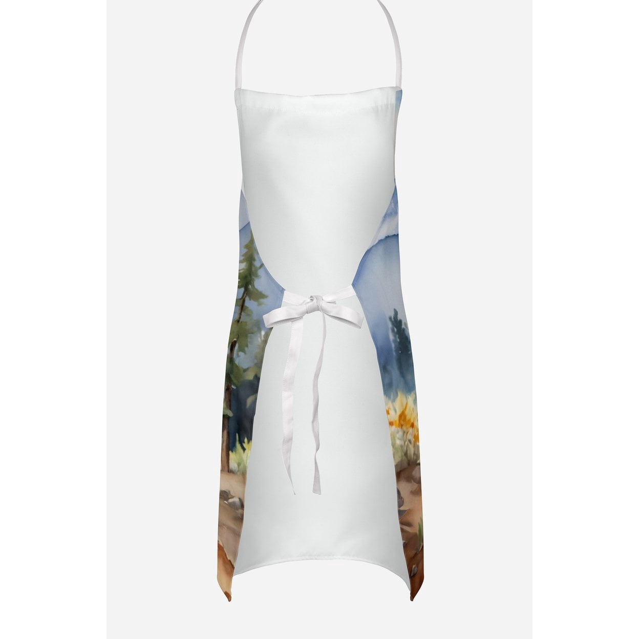 Pekingese Cowboy Welcome Apron 27 in x 30 in