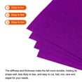 thumbnail image 4 of Uxcell Soft Felt Sheets Fabric Craft Sheet for DIY Hobby Decorate Dark Purple, 4 of 7