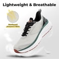 thumbnail image 3 of FitVille Men's Wide Fit Slip - Resistant Running Shoes Thick-Sole Upgraded Arch Support Shoes with Rebound Cushioning for Men, 3 of 6