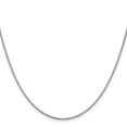 thumbnail image 2 of Primal Gold 10 Karat White Gold 1.1mm Box Chain, 2 of 4