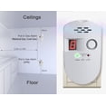 thumbnail image 4 of Detector de gas digital natural de propano, detección de fugas de gas, alarma de gas para el hogar, alarma de gas digital enchufable, alta sensibilidad LPG LNG carbón natural, 4 of 5