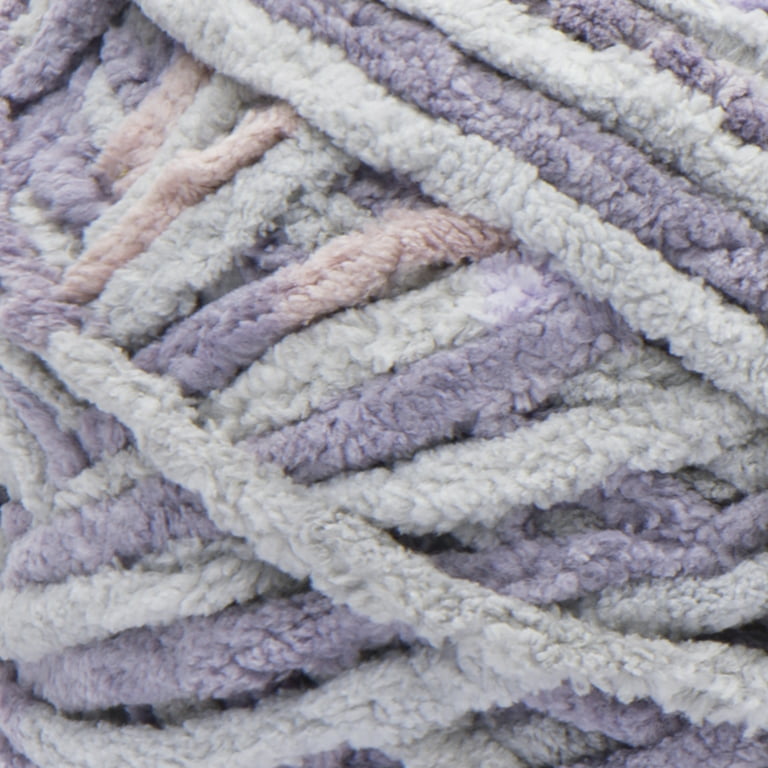 Bernat® Blanket™ #6 Super Bulky Polyester Yarn, Cloudy Sky 10.5oz/300g, 220  Yards (4 Pack)