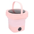 thumbnail image 3 of Lavadora plegable Sakura Pink 8L 3 modos con cesta de drenaje Lavadora de ropa interior plegable Enchufe estadounidense 110-220V, 3 of 10