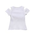 thumbnail image 2 of Baby Girls & Toddler Girls Solid Short Sleeve T-Shirts, Sizes 9M-2T, 2 of 9