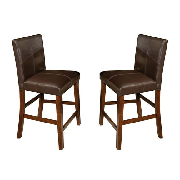 Intercon Kona 24" Parsons Barstool w/PU Seat (Set of 2)