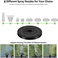 thumbnail image 4 of Solar Fountain Solar Fountain Water Fountain LED / Water Pump - WELLNGS, 4 of 5