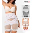 thumbnail image 4 of Moldeador corporal Shapewear Nebility Tummy Control de cintura alta, color blanco, 4 of 6