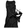 thumbnail image 4 of DGMIOCS Women's Modest Tankini Set Two Piece Bathing Suit Black M, 4 of 4