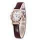 thumbnail image 1 of FLhrweasw Reloj de pulsera analógico de cuero PU Elegante Retro Mujer 5 colores para regalo (Café), 1 of 7