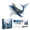 A, variant on WEEEANT Mythical Ocean Series Dolphin DIY Bead Kit 3D Jumping Blue Dolphin Embroidery Set with Wave Base and Sparkling Gemstone Embellishments