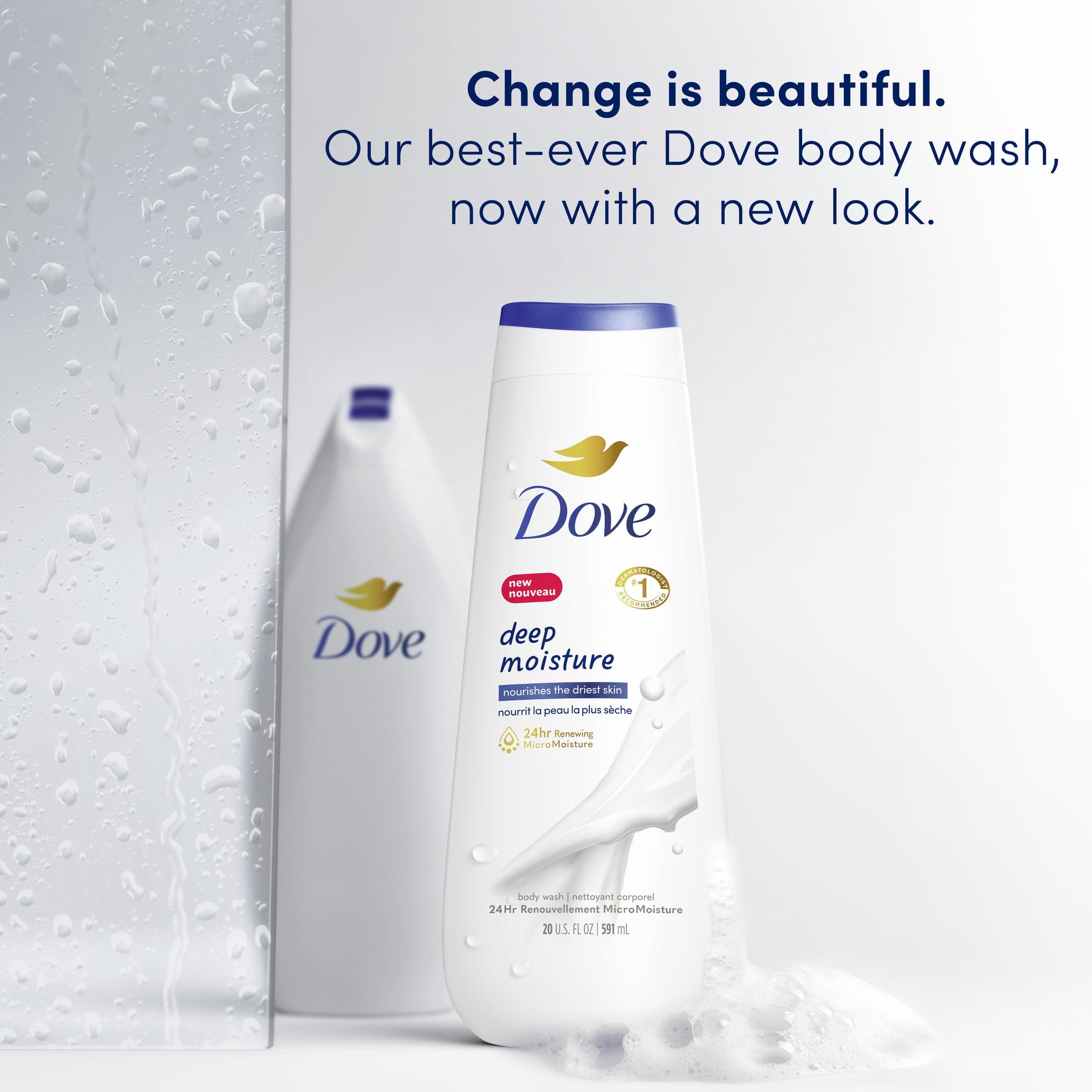 Dove Deep Moisture Nourishing Long Lasting Body Wash, 11 fl oz - image 5 of 12