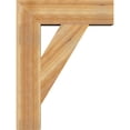 thumbnail image 3 of Ekena Millwork 6"W x 24"D x 32"H Traditional Block Rough Sawn Bracket, Western Red Cedar, 3 of 25