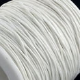 thumbnail image 2 of Waxed Cotton Cord 11 Yards White 1mm Ideal for DIY Bracelets Necklaces Macrame, 2 of 2