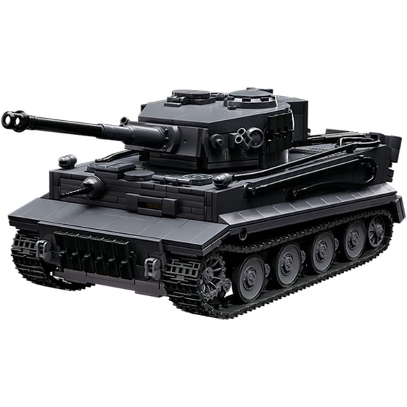 Honchoes Military Tiger Tank Building Set Compatible with Lego WW2 Army Tank Model for Adults Boys 1622 Pcs