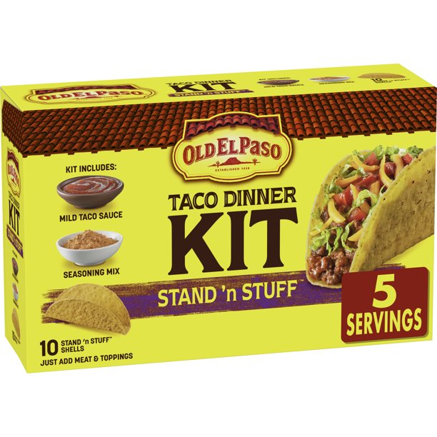 Old El Paso Stand 'n Stuff Taco Dinner Kit, 8.8 oz