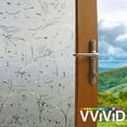 thumbnail image 4 of Twining Flower Vine Floral Theme Privacy Window Decal Contact Paper Sticker Decorative Film Wrap VViViD - Choose Your Size, 4 of 5
