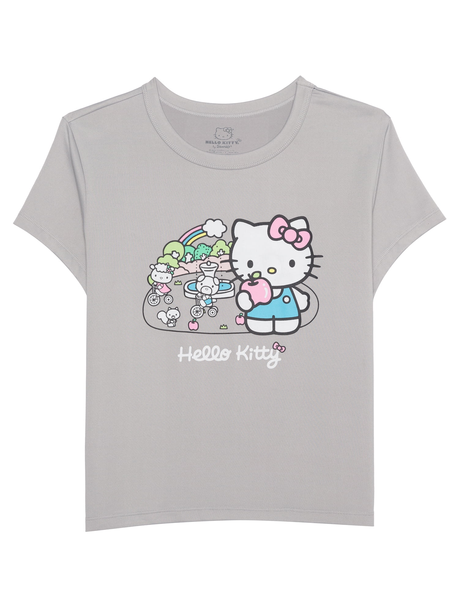 Hello Kitty Women's Graphic Tee and Pant Set, 2-Piece, Sizes XS-3X