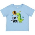thumbnail image 3 of Inktastic 2nd Birthday Dinosaur 2 Year Old Boy Boys or Girls Baby T-Shirt, 3 of 5
