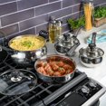 thumbnail image 4 of Oster Raffaelli 8 Piece Stainless Steel Cookware Set, 4 of 8