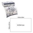 thumbnail image 3 of Yyuenw Summer Quilt, 59x39-Inch Washed Cotton Quilt, Elegant Print & Skin-Friendly, Suitable for Dorm, Home and Home Decor, 3 of 6