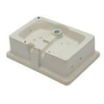 thumbnail image 6 of 22"x15.5" White Ceramic Rectangular Undermount Bathroom Sink with Overflow, 6 of 6