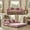 Pink, variant on 35" High Back Folding Sleeper Sofa, Convertible Floor Couch Bed with Rounded Arm Supports, All-Foam Lounge Sofa for Living Room, Office, Dorm