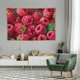 JINGDS Fresh Raspberries749 Tapestry, Funny Tapestry Wall Hanging