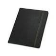 thumbnail image 3 of Slimline Padfolio Leather-Look/Faux Reptile Trim, Writing Pad, Black, 3 of 4